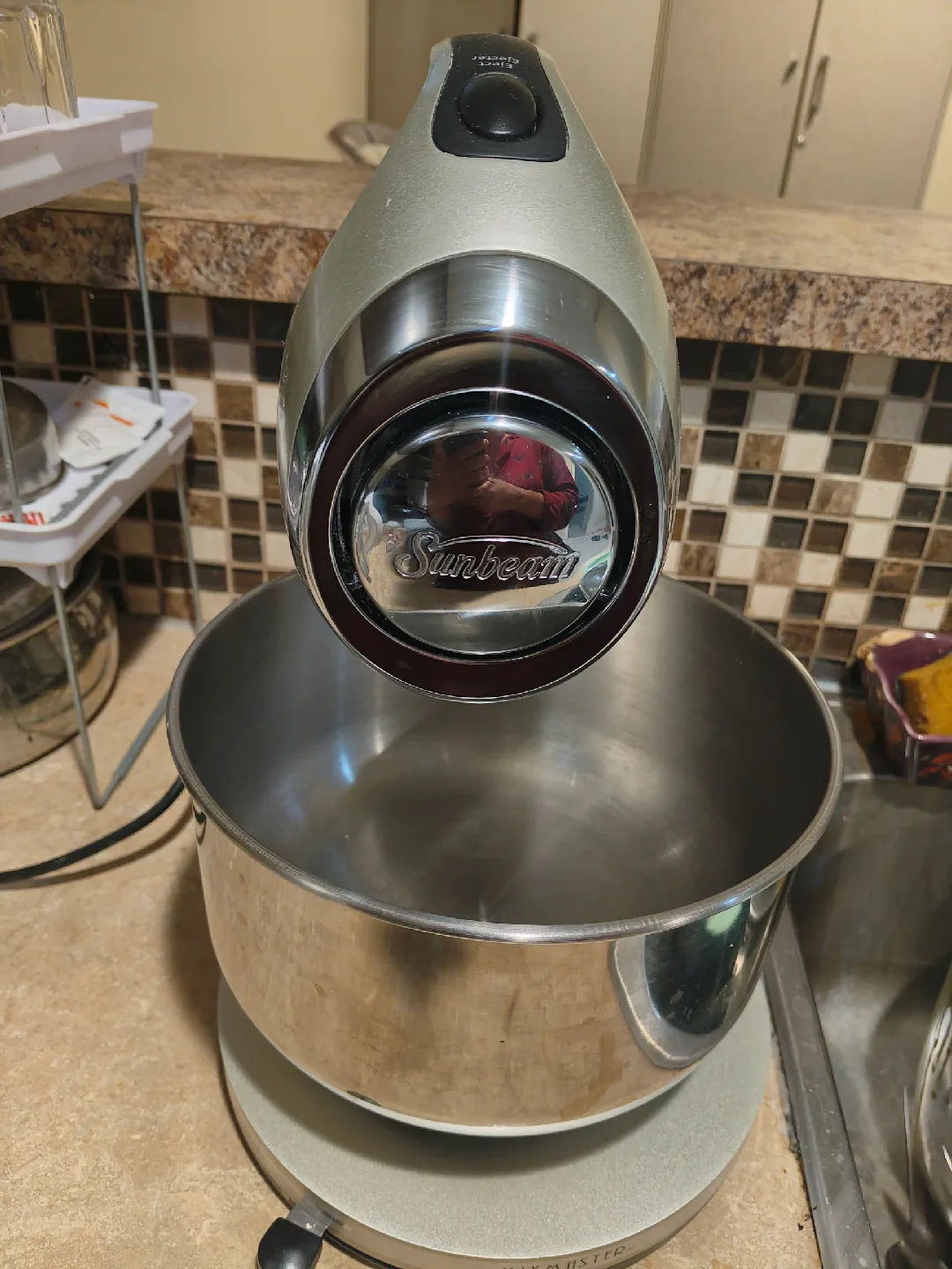 Sunbeam Mixmaster Stand Mixer used once brand new image indicator(5)