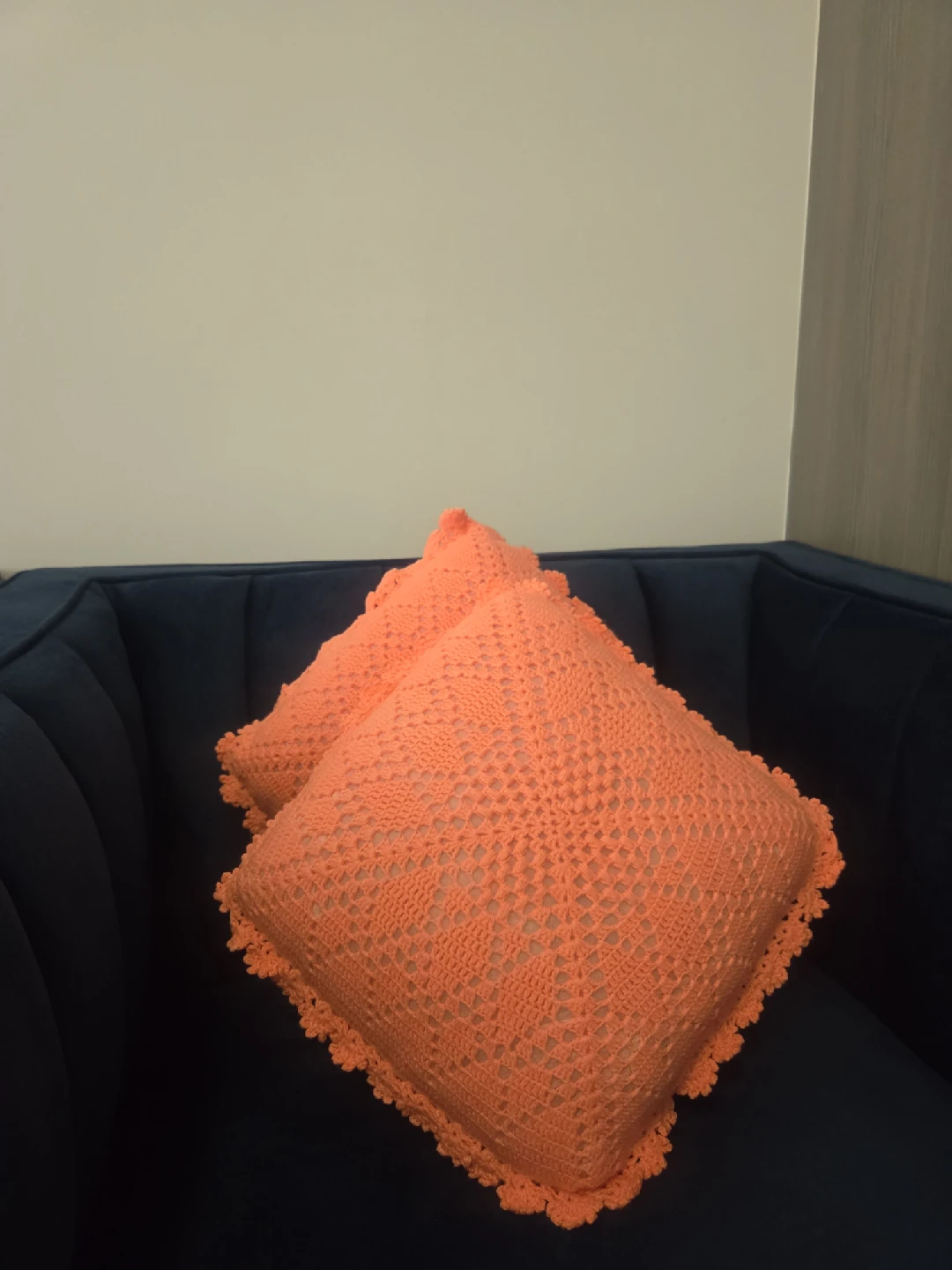 Handmade Crochet Throw Pillows - Set of 6 - photo 2