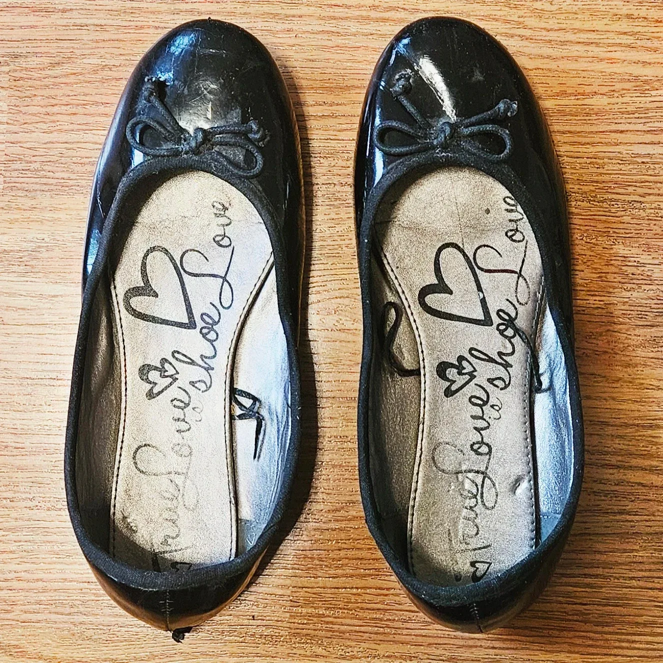 True Love Shoe Love Black Flats - Size 6 🥕 #freecycle thumbnail
