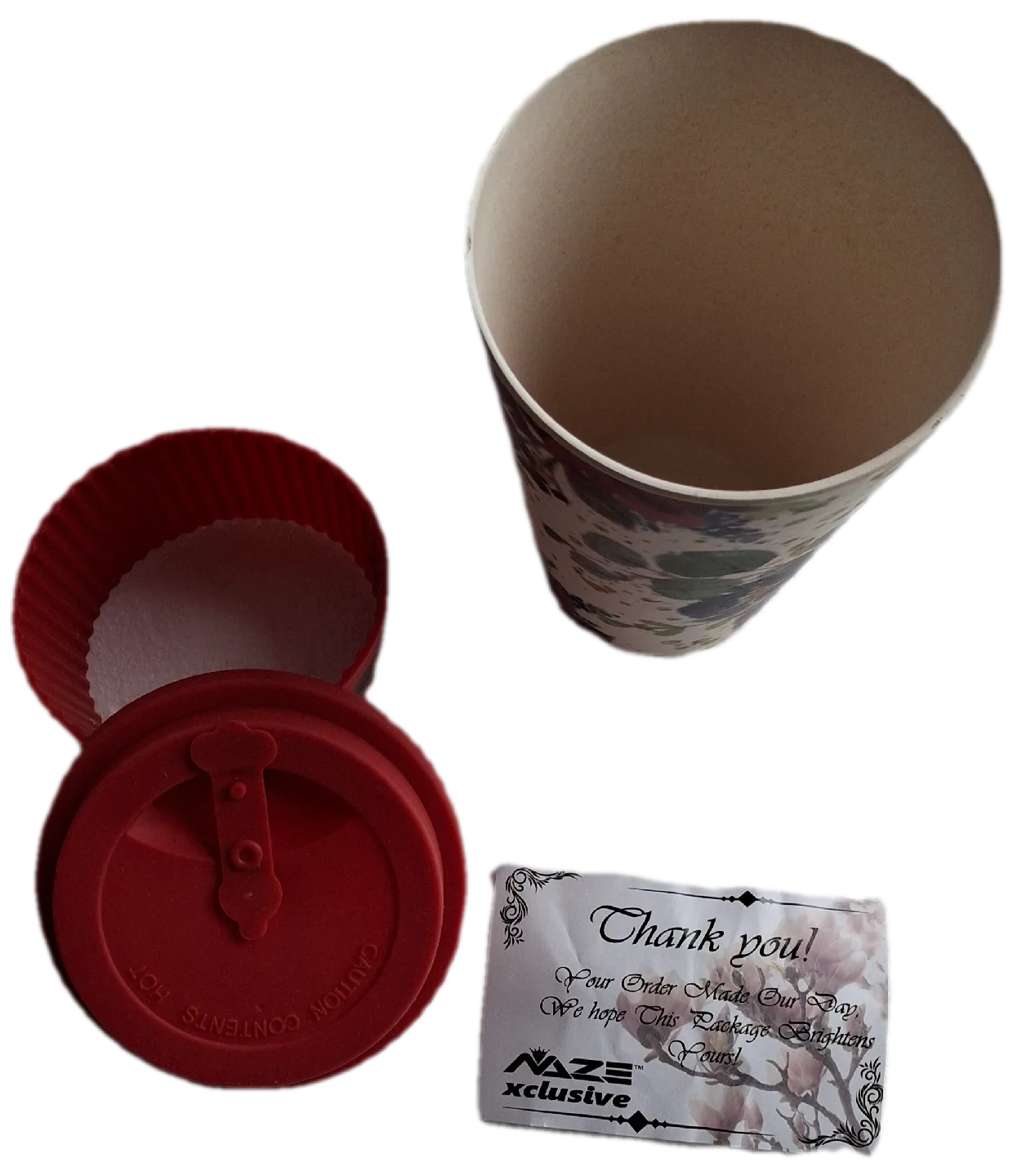 Bamboo  Mugs Rose design image indicator(6)