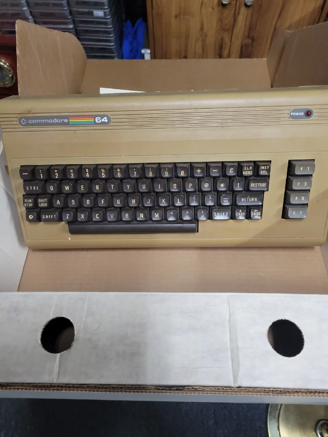 Commodore 64 Computer & Single Floppy Disk image indicator(2)