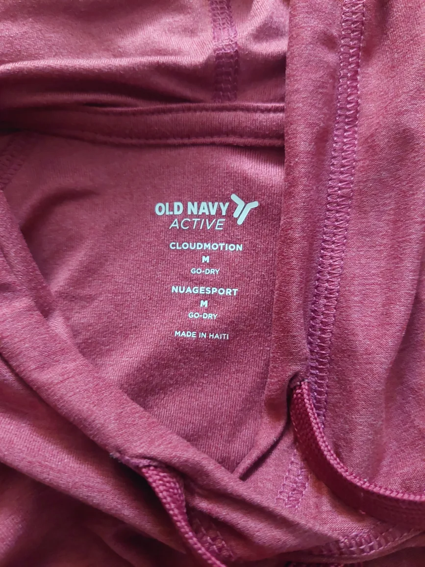 Burgundy Long Sleeve Cropped Hoodie image indicator(7)