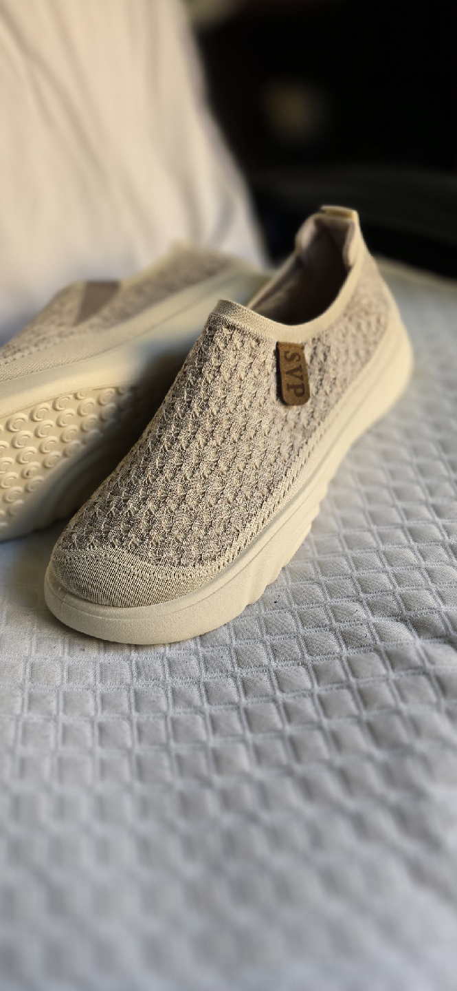 SVP Beige Slip-On Shoes 🌱 - photo 2