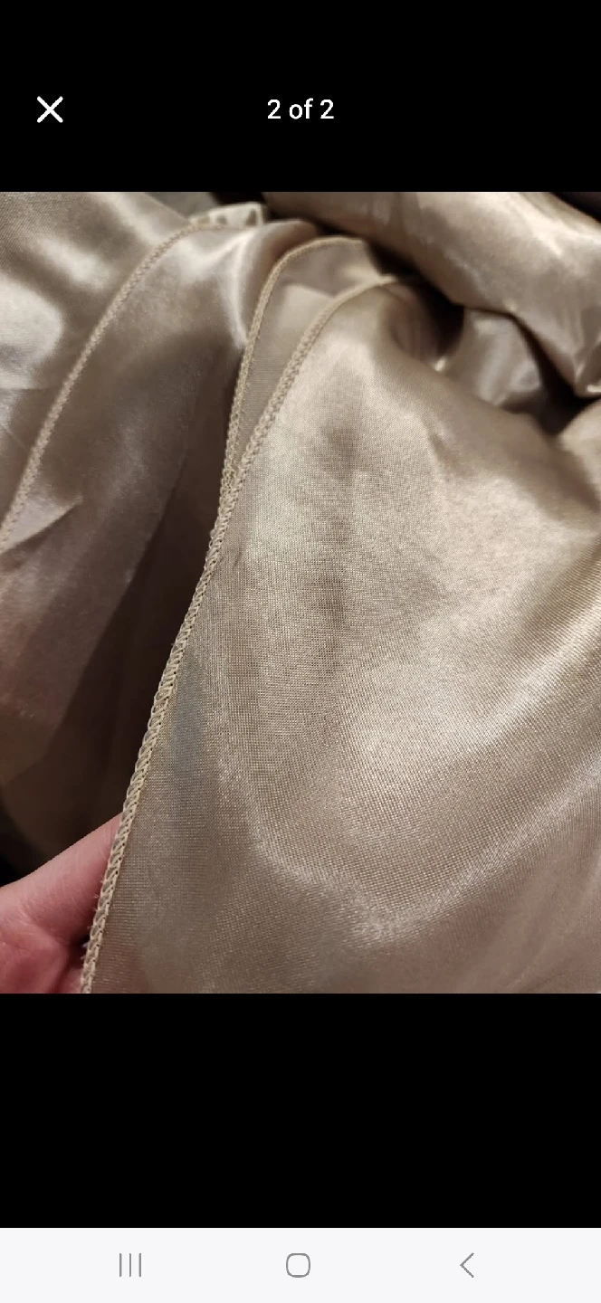 Round Champagne Tablecloth - photo 2
