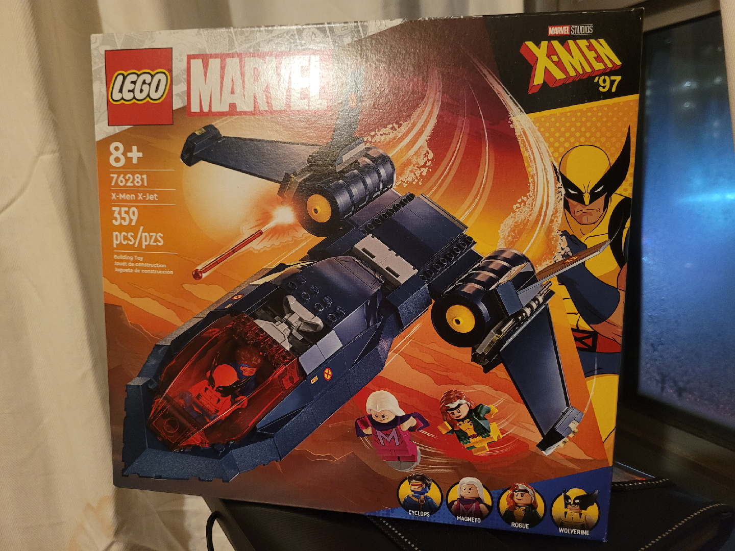 New LEGO Marvel X-Men X-Jet 76281