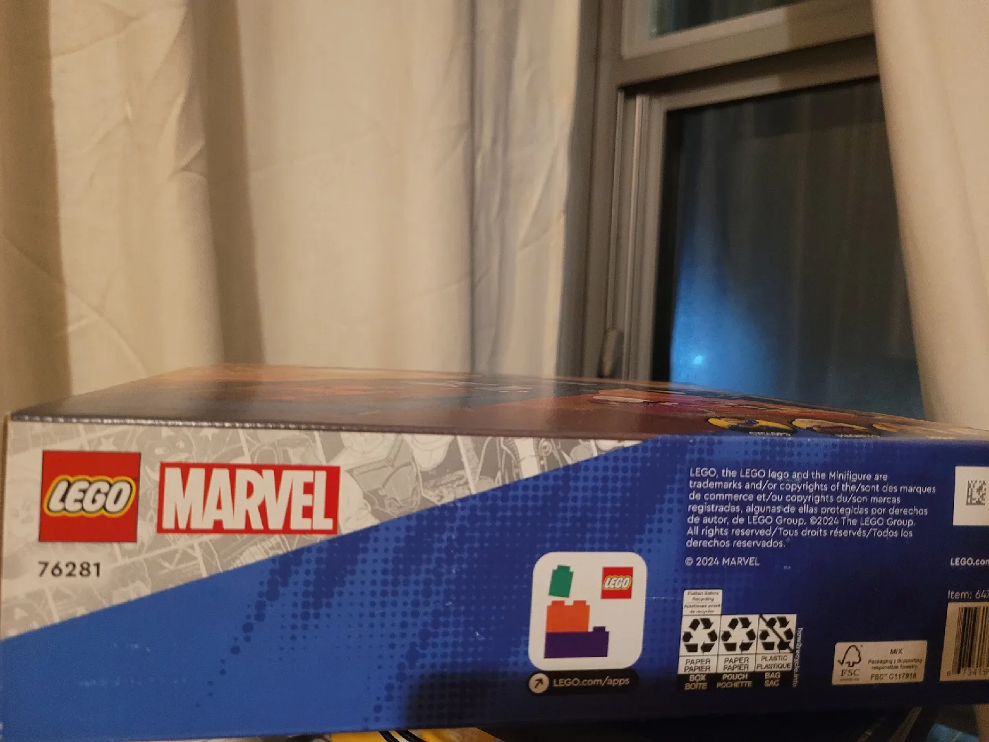 New LEGO Marvel X-Men X-Jet 76281 image indicator(3)