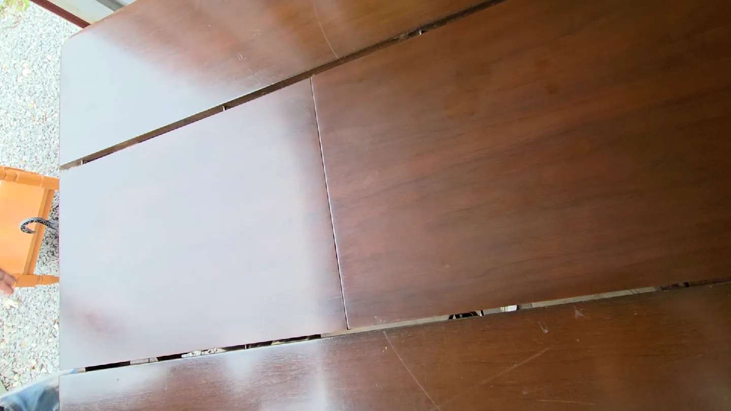 Antique Wooden Extendable Dining Table image indicator(8)