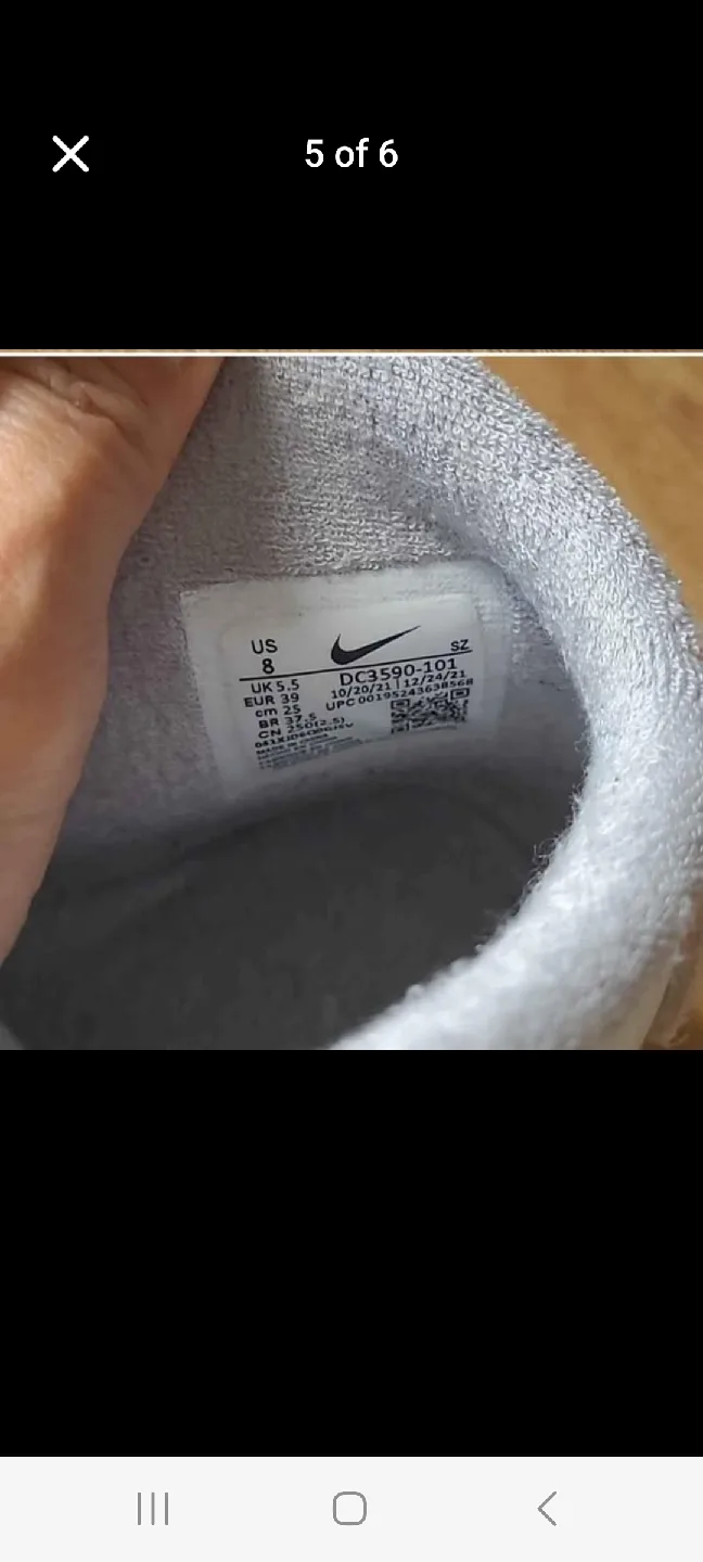 Nike Air Force 1 High '07 White, Size 8 image indicator(5)