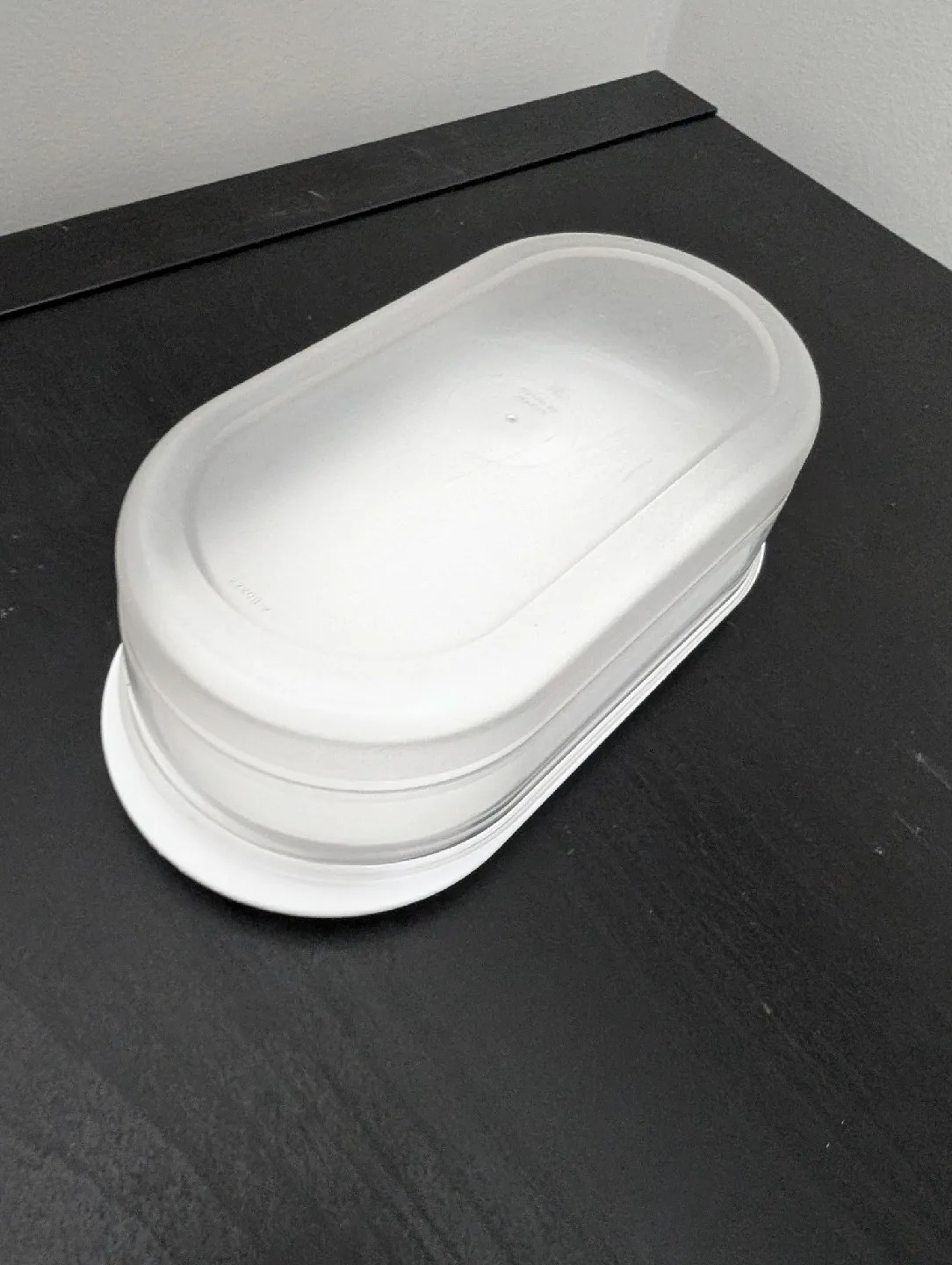 Tupperware Butter Dish - White thumbnail