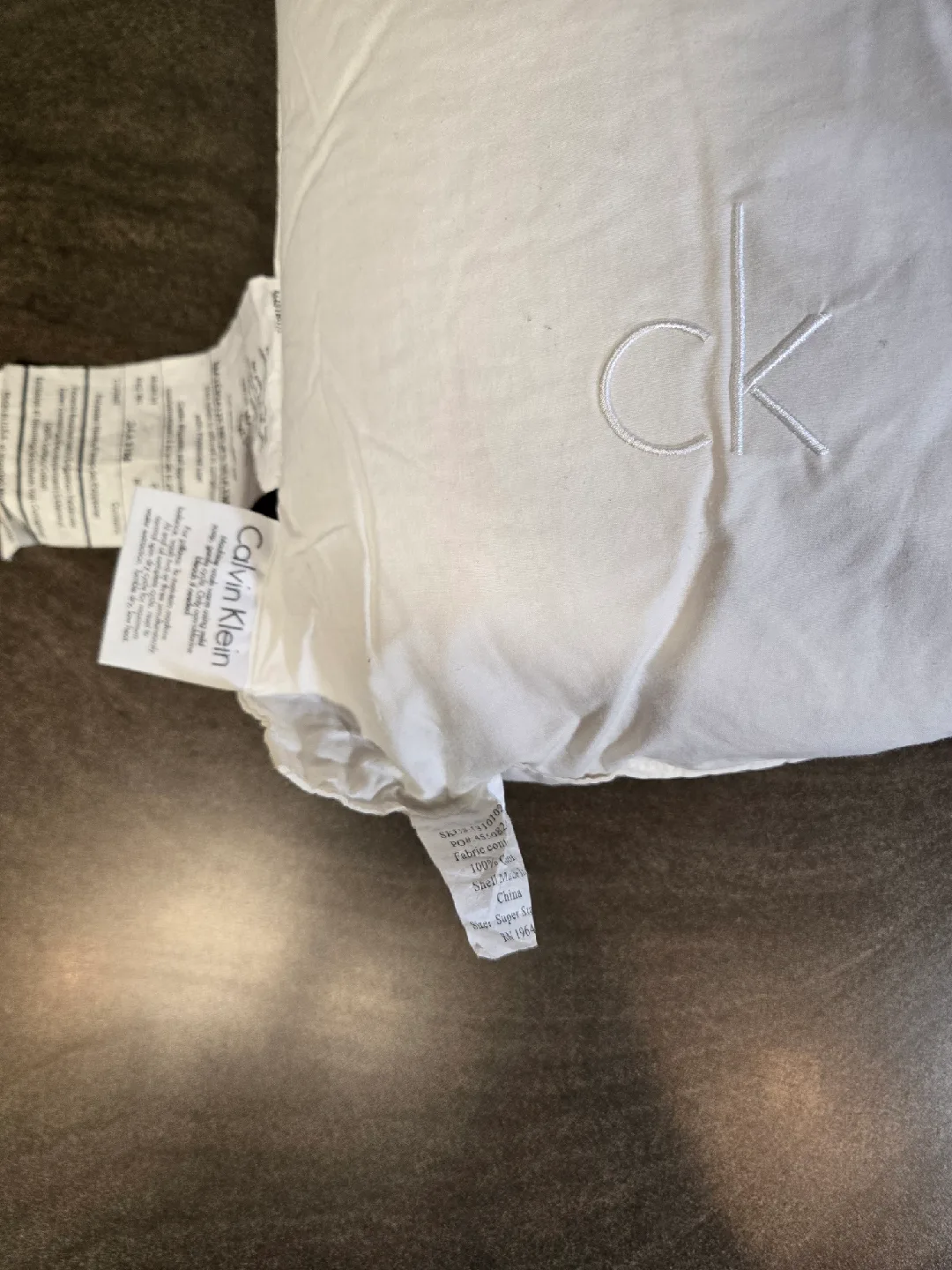 Calvin Klein White Pillow image indicator(2)