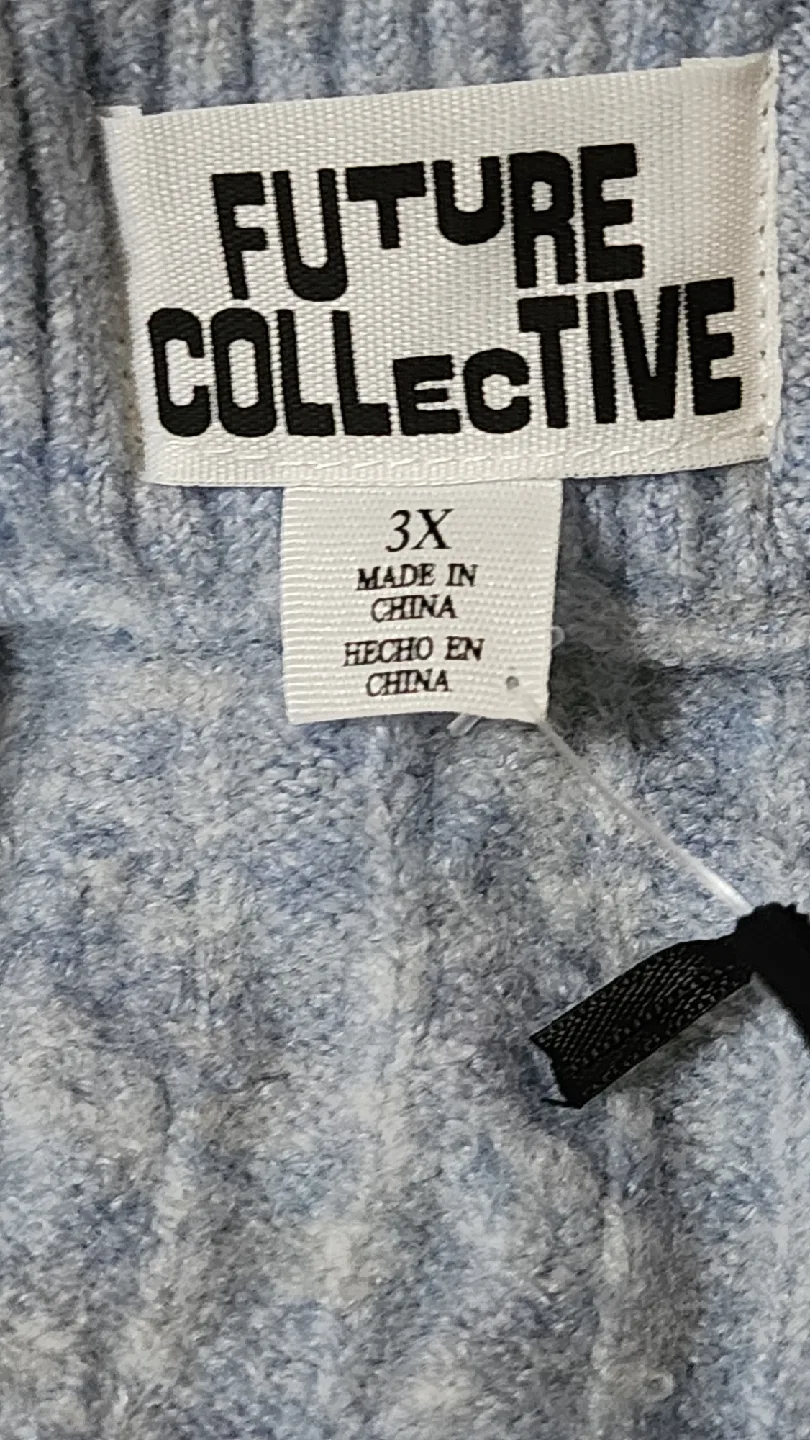 Future Collective Cable Knit Skirt - Size 3X image indicator(4)