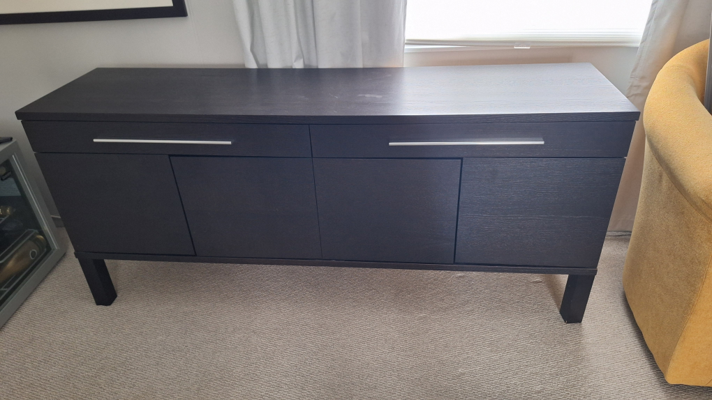 Dark Brown Media Console