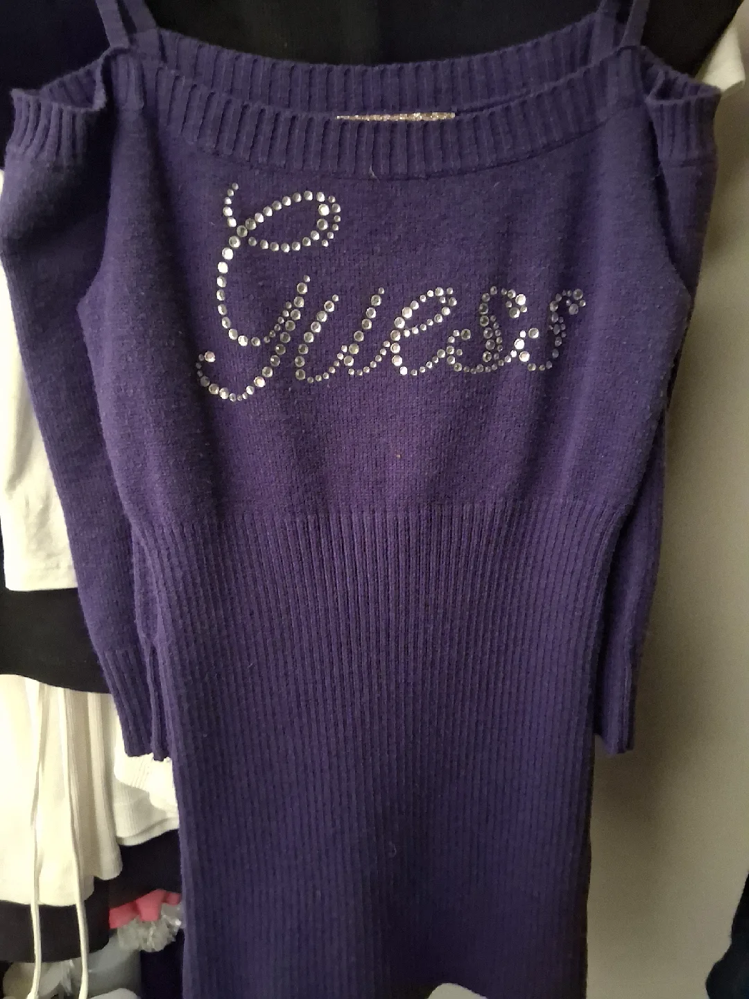 *MUST GO* Vintage Guess Jeans Purple Dress - Size S image indicator(3)