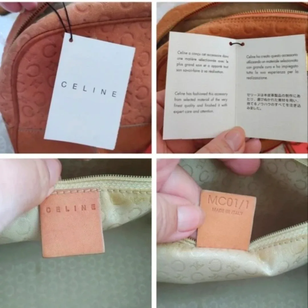 Vintage Celine Paris Macadam Boston Bag image indicator(4)