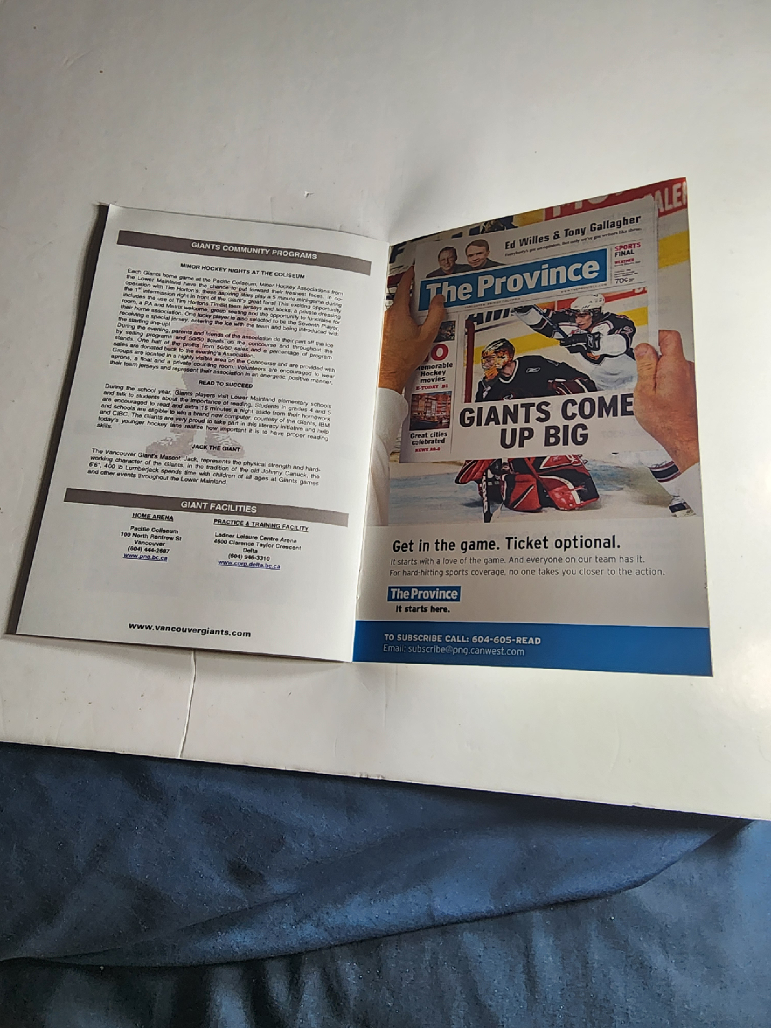 2007 Mastercard Memorial Cup Media Guide - Vancouver Giants - photo 3