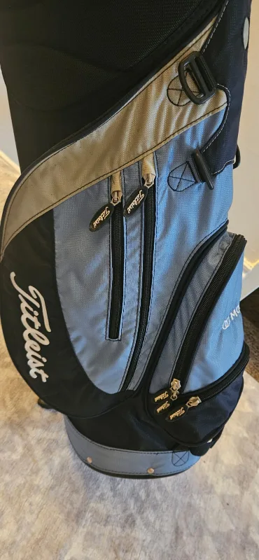 Titleist Golf Stand Bag - Blue & Black image indicator(2)