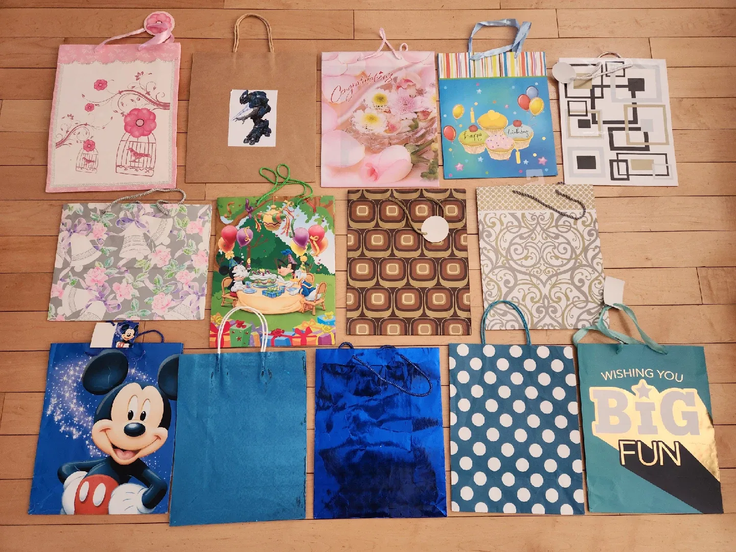 Lot of Assorted Gift Bags For Various Occasions image indicator(3)