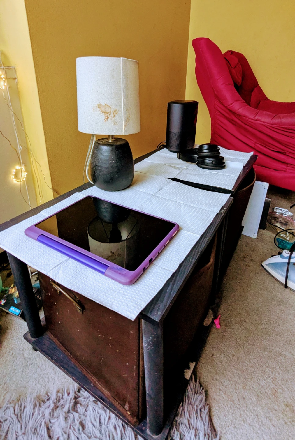 Two Black End & Side Tables + Free Storage - photo 2