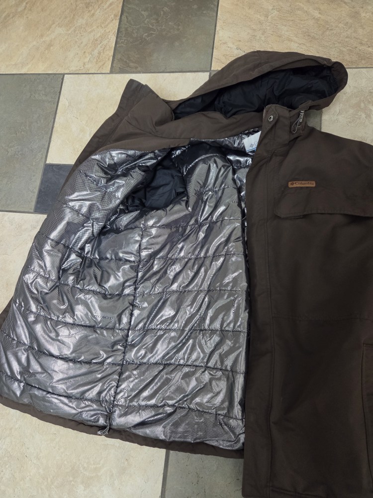 Columbia XXL Brown Winter Jacket - photo 2