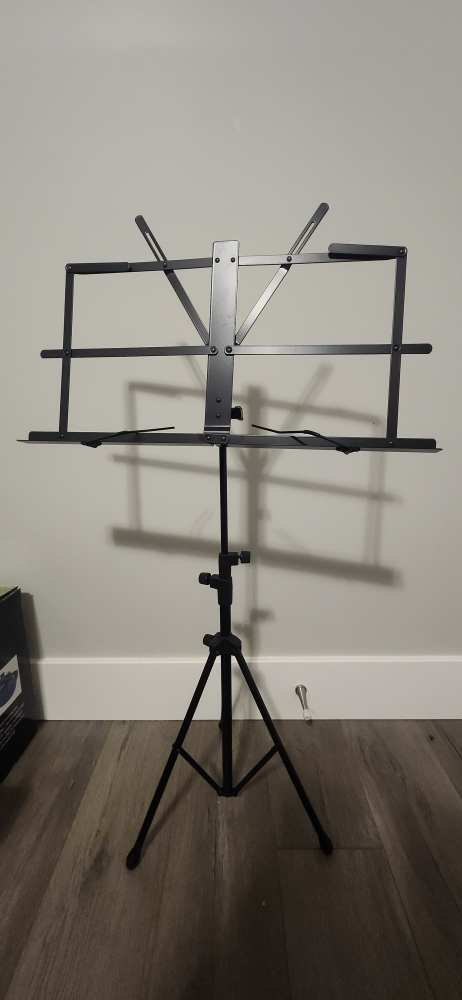 Stagg MUSQ2 Foldable Music Stand w/ Carry Bag - photo 5