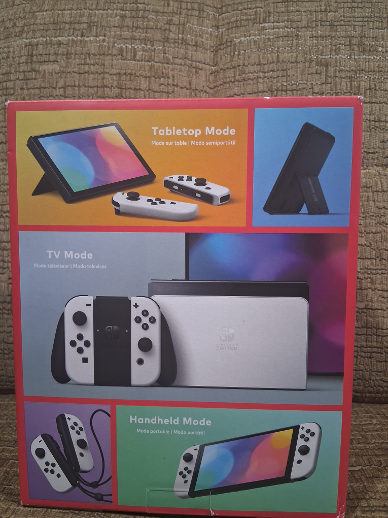 New Nintendo Switch OLED Model - White