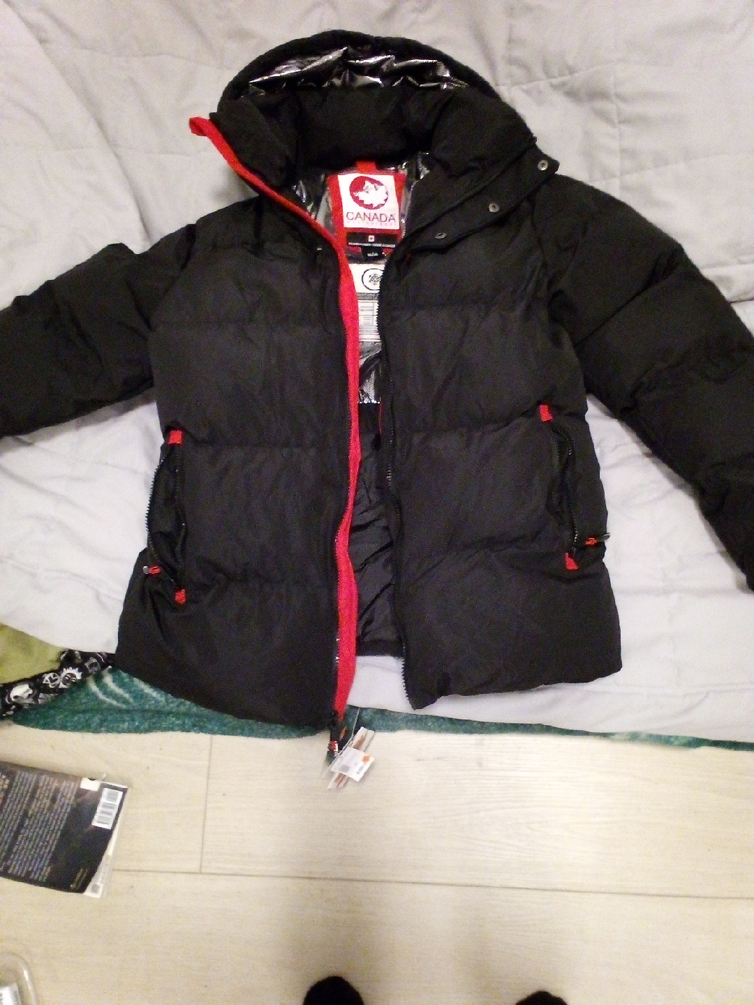 Canada Goose Black Down Parka