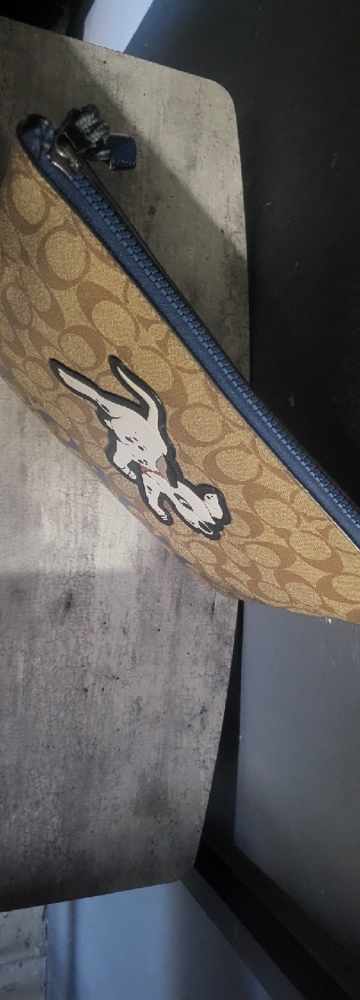 Coach Pouch with Dalmatian Print - photo 2