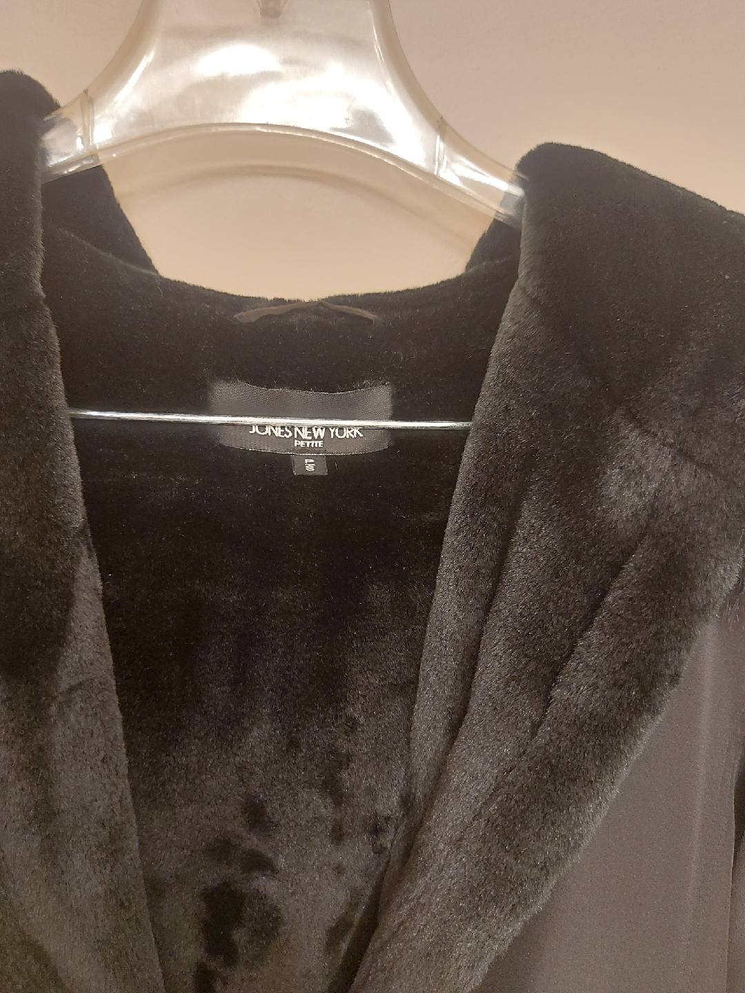 Jones New York Small size Dark Grey/Black Winter Coat - photo 2