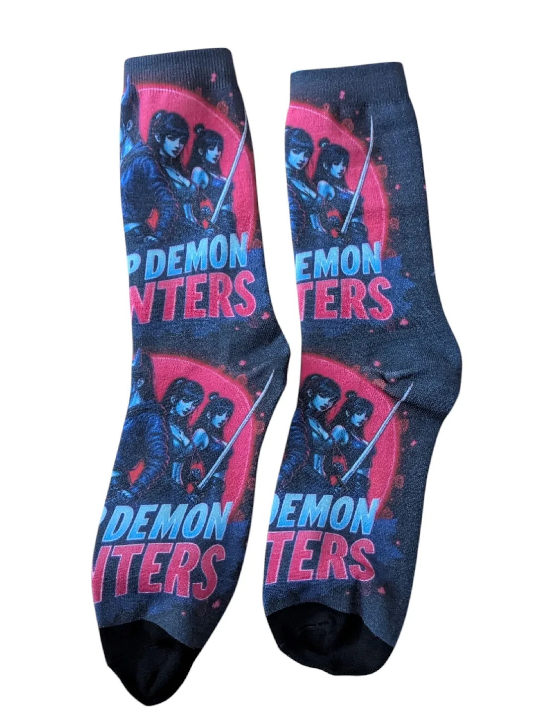 2 PAIR LEFT NEW: KPOP DEMON HUNTERS socks $12/pair image indicator(2)