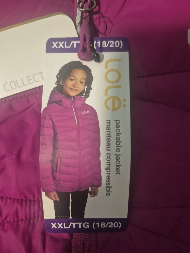 New Lolë Packable Jacket, XXL (18/20) - photo 3