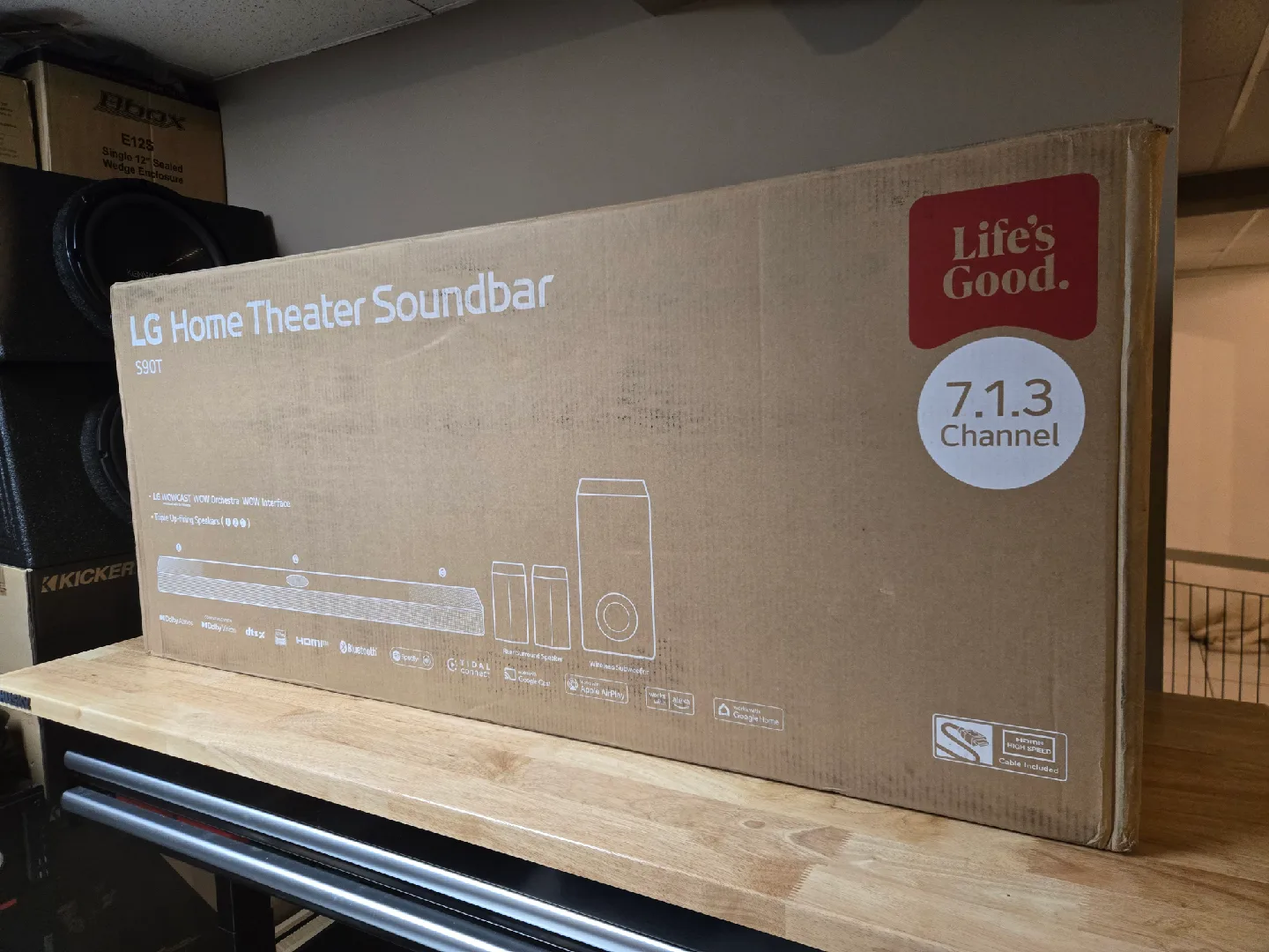 Brand New LG - 7.1.3-Channel S90TR Home Theater image indicator(2)