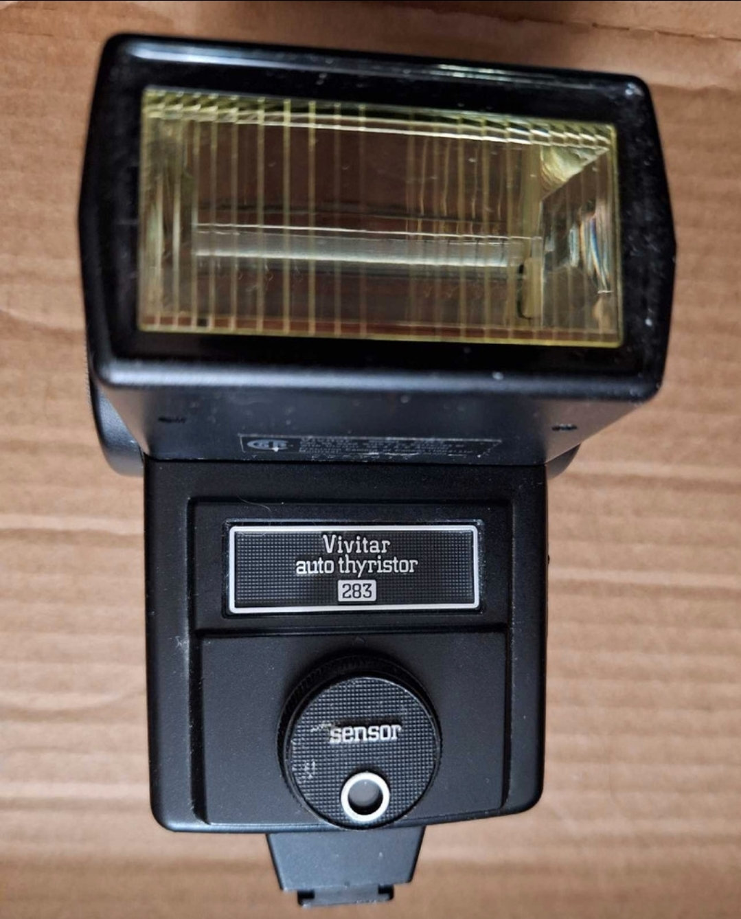 Vivitar 283 electronic flash.