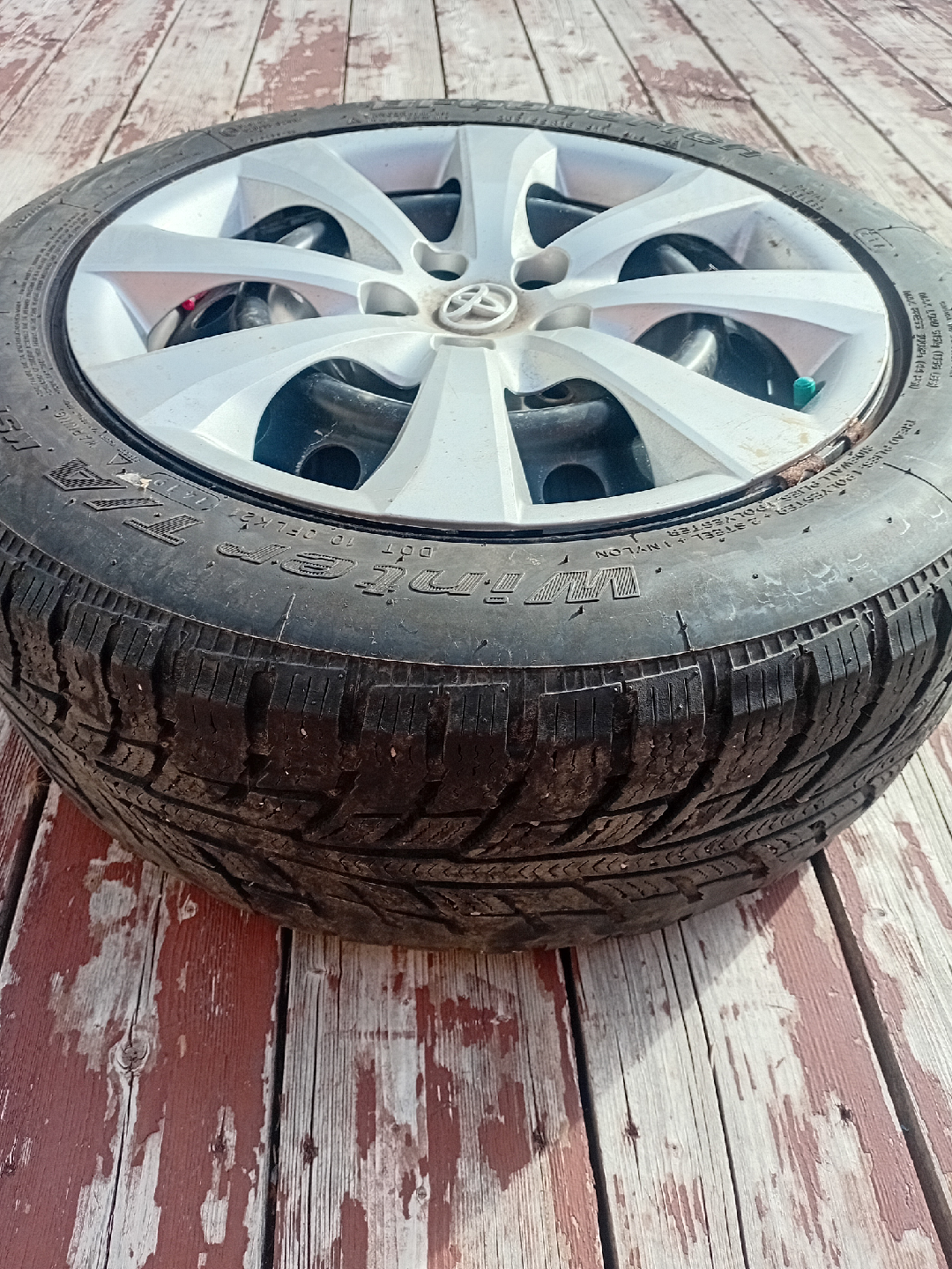 Toyota Rim with Winter Tire 205/55R16 - photo 2