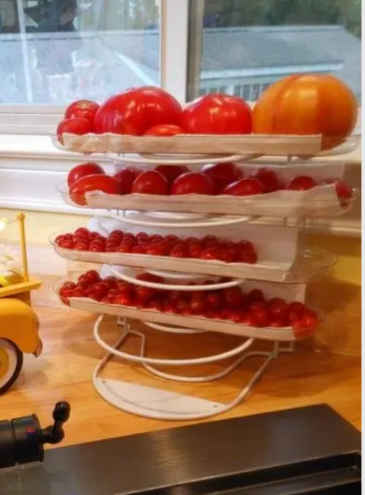 White Metal Kitchen Rack image indicator(4)