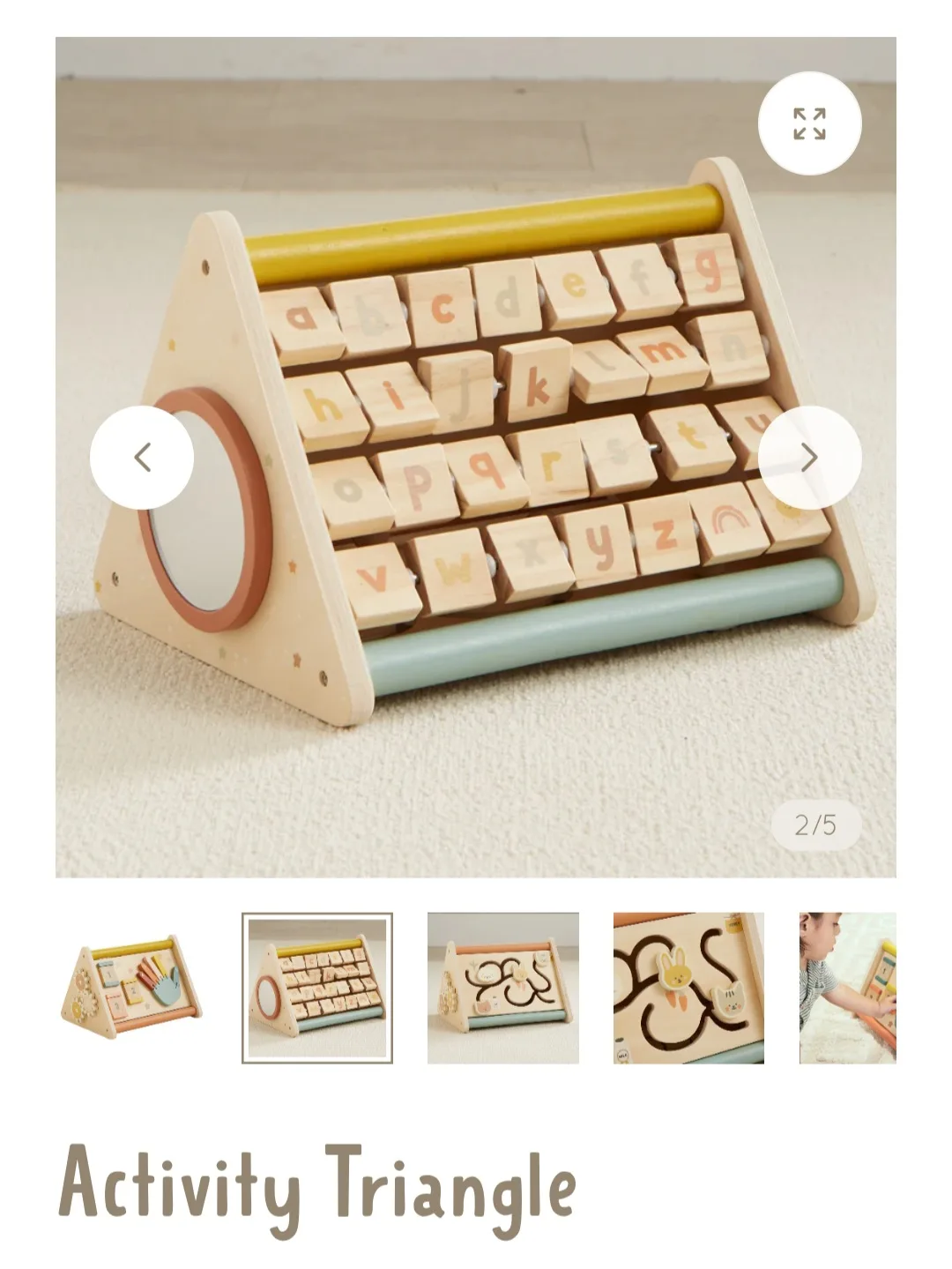 Activity Triangle Educational Toy image indicator(2)