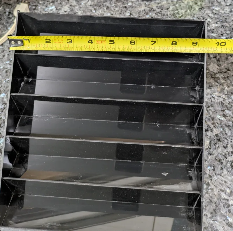 Black Acrylic Nail Polish Organizer Stand image indicator(2)