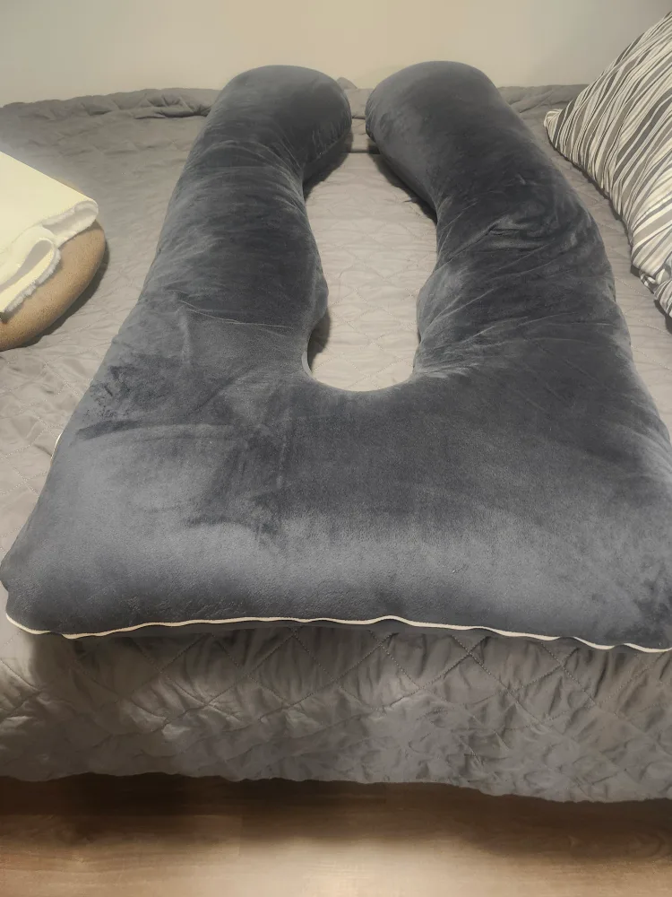 Grey Full Body Pregnancy Pillow image indicator(2)
