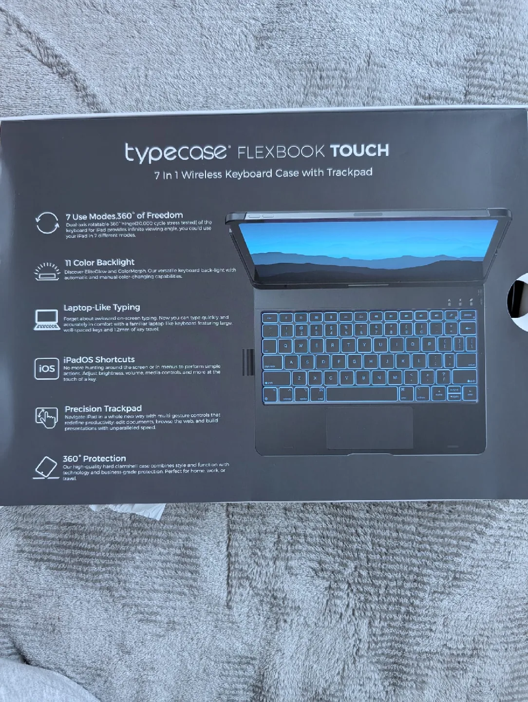 Touch iPad Keyboard Case image indicator(2)