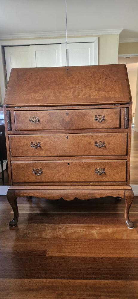 Antique Wooden Secretary Desk