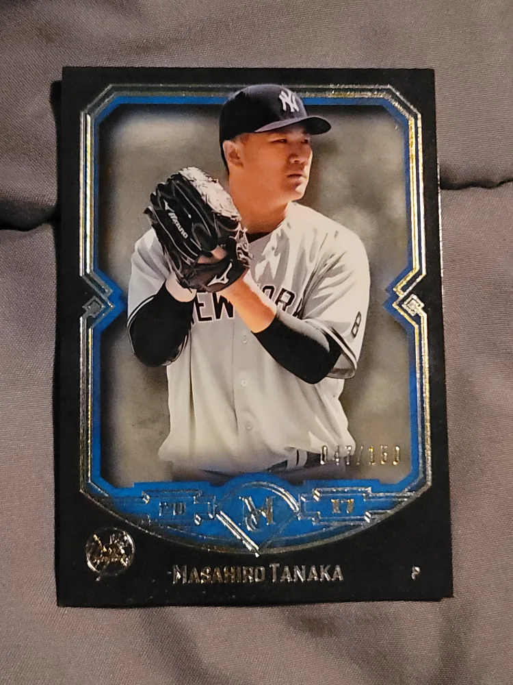Masahiro Tanaka Topps Baseball Card - Yankees thumbnail