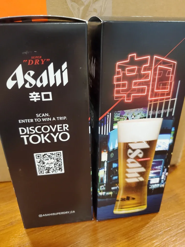 12 new Asahi beer glasses image indicator(2)