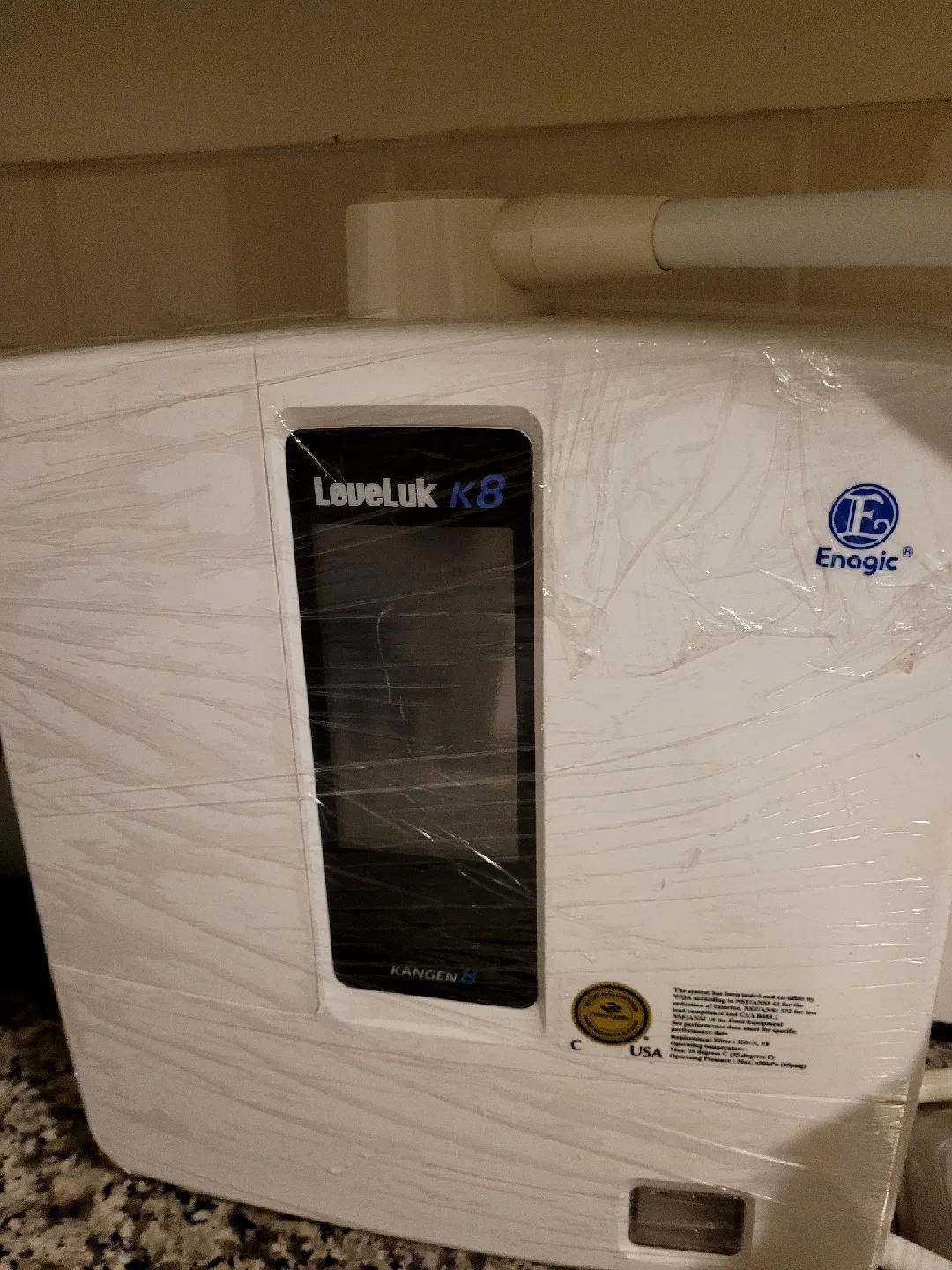 Enagic Leveluk K8 Water Ionizer - New in Wrap image indicator(2)