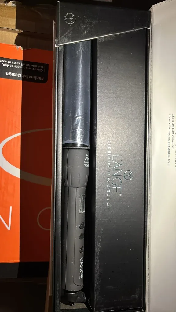 L'ANGE Lustré 32mm Tourmaline Digital Wand - Black image indicator(2)