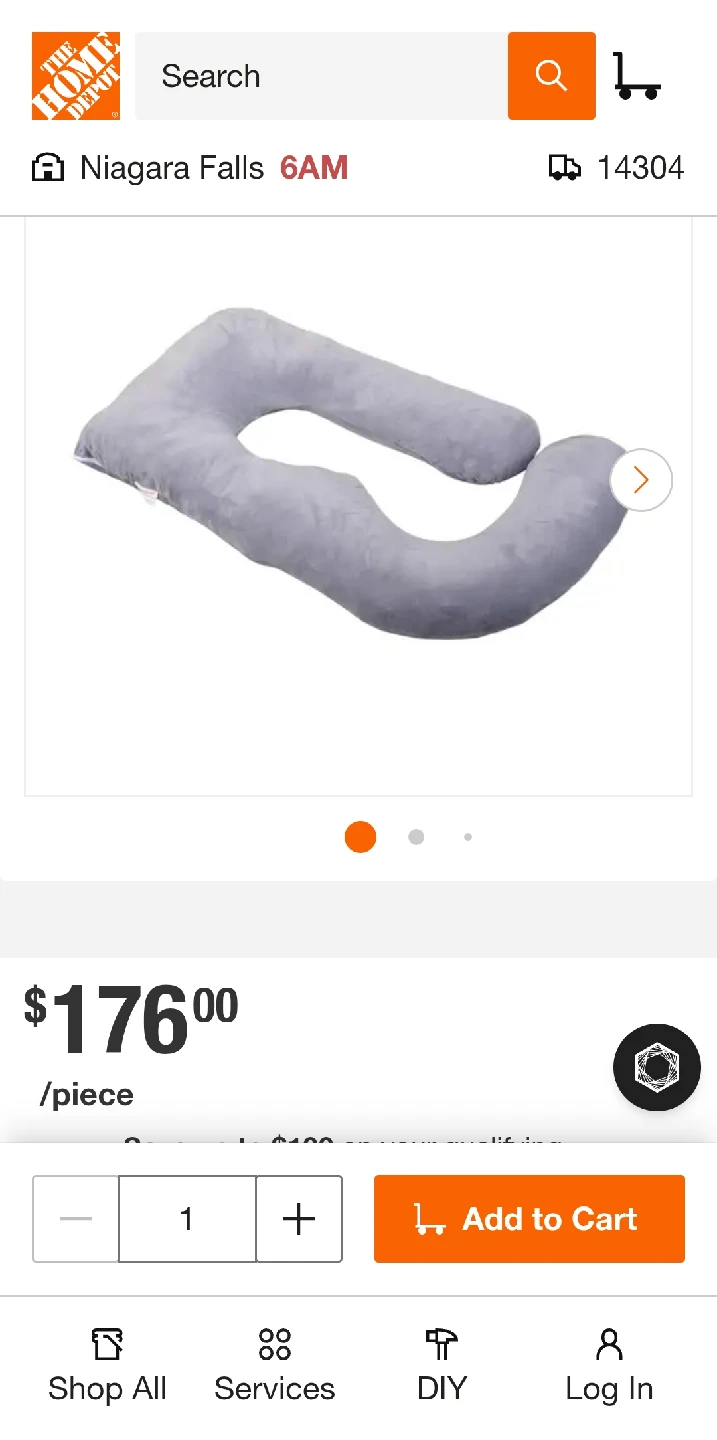 U-Shaped Full Body Pregnancy Pillow