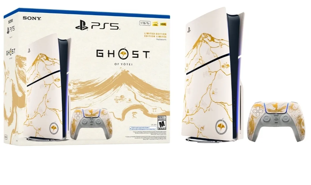 PS5 GHOST OF YOTEI CONSOLE LIMITED EDITION BRAND NEW thumbnail