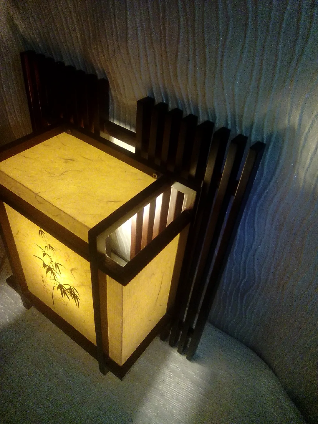 Asian Style Bamboo Accent Lamp image indicator(3)