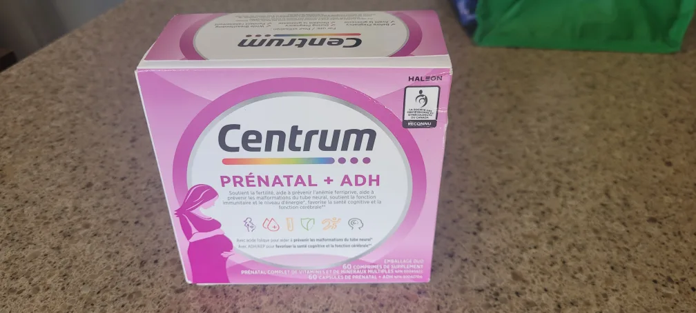Centrum Prenatal + ADH & 2 Jamieson Folic Acid image indicator(2)