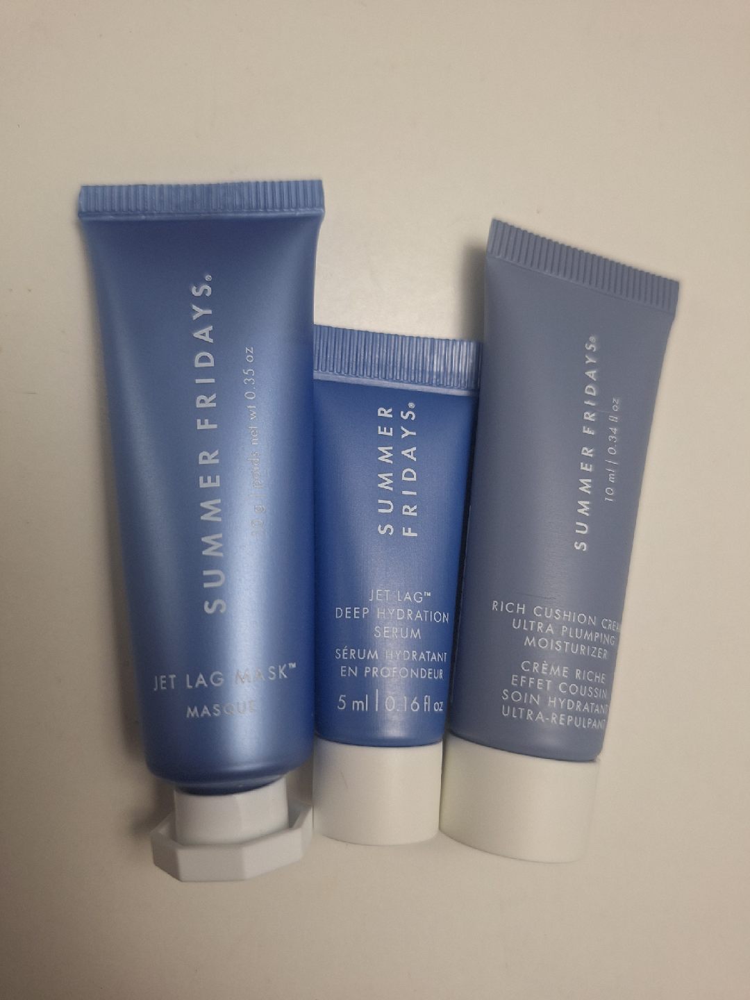 Summer Fridays Jet Lag Mask & Cream Set