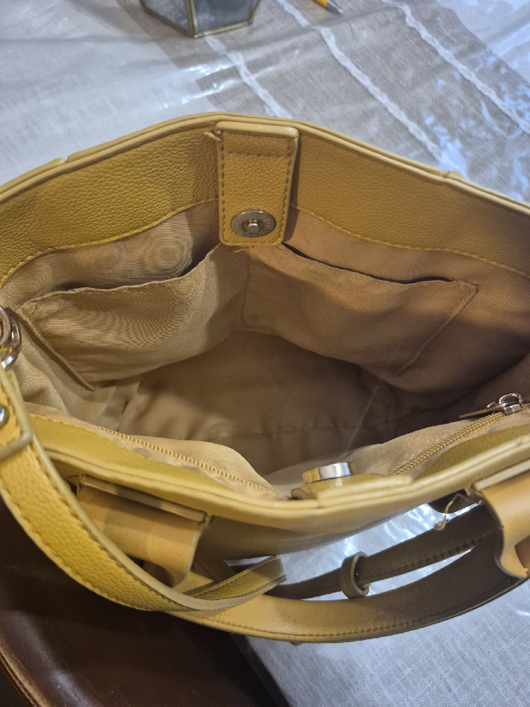 Love & Lore Yellow Satchel Bag - photo 2