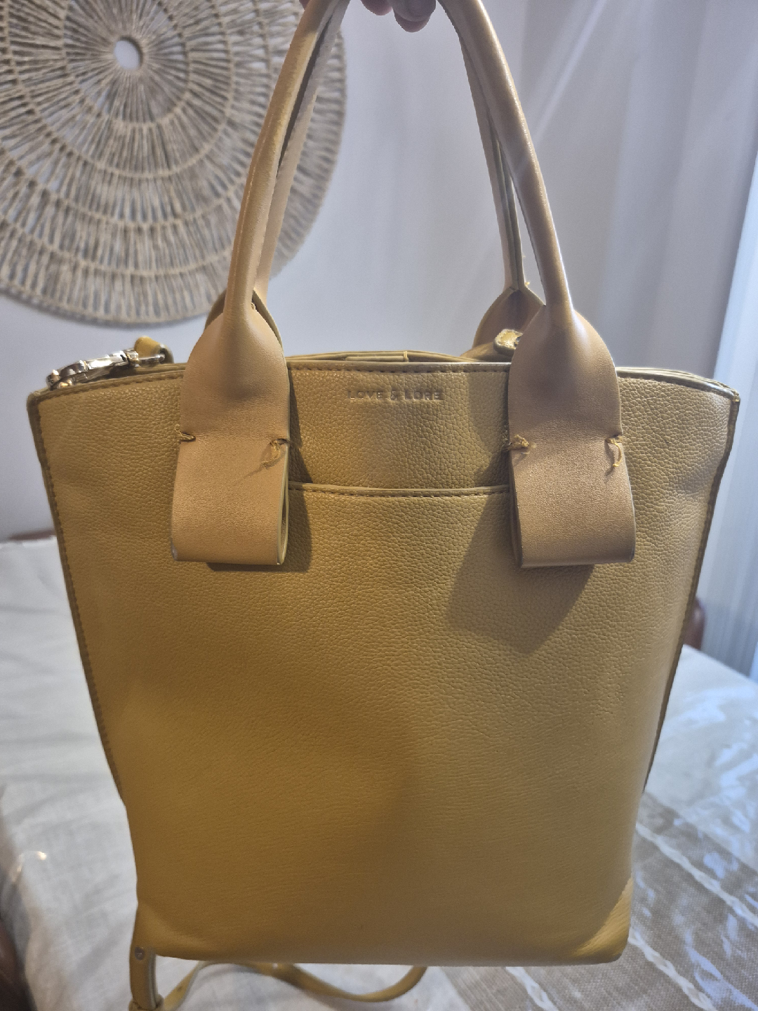 Love & Lore Yellow Satchel Bag - photo 3